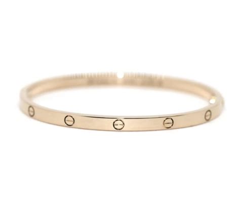 cartier love pink gold bracelet|cartier love bracelet unisex.